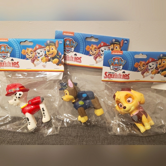 New Set of 3 Paw Patrol Slow Rise Squishies for 1 price! - Picture 2 of 6